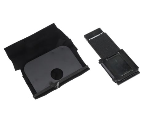 A Leitz 17880 Copying Cassette, together with light shield, likely for Focomat IIc enlarger,
