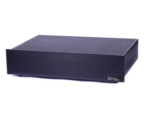 A Russ Andrews BMU 1500 Mains Filtration Box, black Note: This Hi-Fi item is from a deceased estate which was fully working a