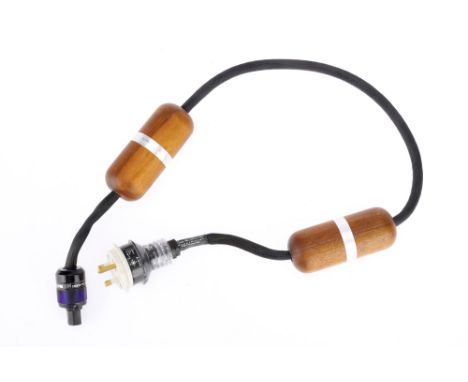 A Russ Andrews SuperKord Signature SD II Mains Cable, overall lenght 1.2M Note: This Hi-Fi item is from a deceased estate whi