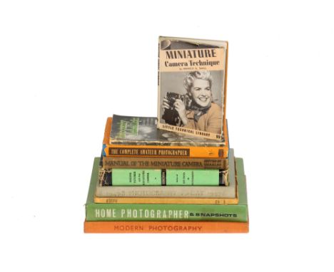 A Selection of Pre-1953 Photographic Books comprising Modern Photography (The Studio Annual 1932), Home Photographer &amp; Sn