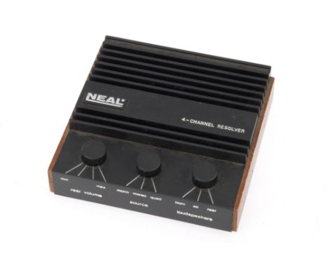 A Neal 4-Channel Resolver, untested Note: This Hi-Fi item is from a deceased estate which was fully working and used up until