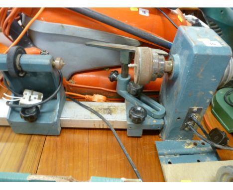 Bench top woodworking lathe E/T
