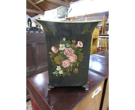 Bargeware /Folk art waste paper bin&nbsp;