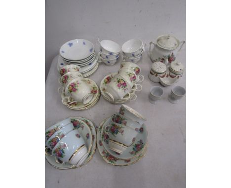 Colclough vintage part tea set for 6 and 2 others