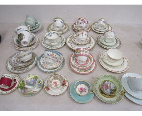 Sets of Trio's and cups/saucers, most Aynsley&nbsp;