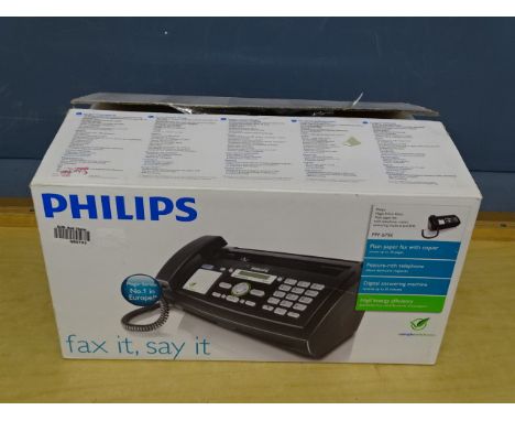 Philips Telephone/fax/copier/answering machine in box from a house clearance&nbsp;