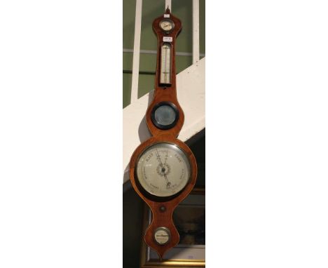 A Skarratt &amp; Co, Worcester banjo barometer