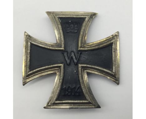 An intriguing and likely very scarce WW1 Iron Cross 1st class, with inscription to the reverse attributing the award to ‘3477