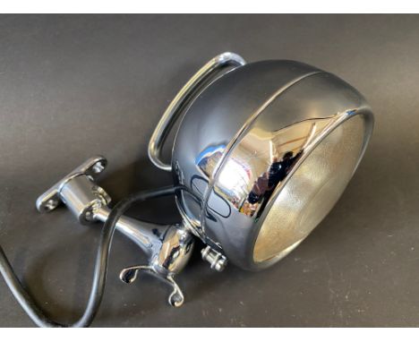 A Raydyot chrome plated pass lamp with adjustable bracket. 