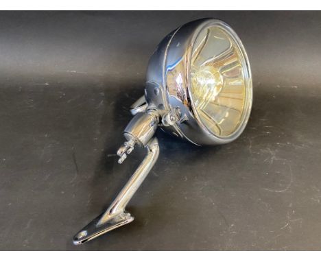 A Raydyot chrome plated swivel spot lamp on bracket, appears in excellent condition.