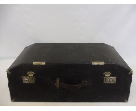 A sloping fronted and backed Brexton car trunk. 
