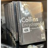A sealed set of Collins Encyclopaedias The definitive reference library in 10 volumes oplus index