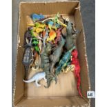 A good lot of small dinosaur figures