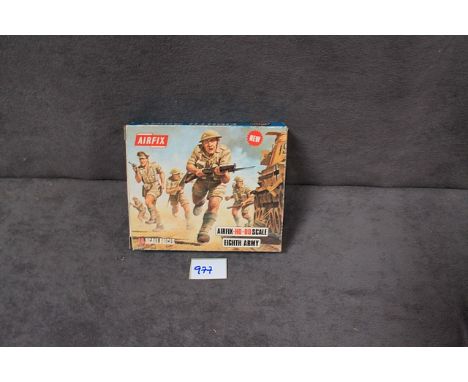 Airfix H0-00 Scale Eighth Army 48 figures in a firm excellent box