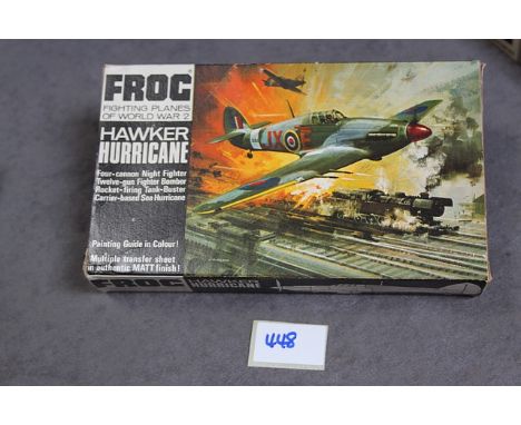 Frog #F188 1:72 Scale Model Kit Hawker Hurricane