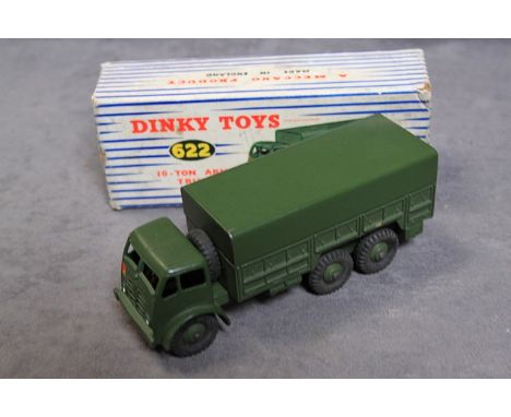 Mint Dinky Diecast #622 10 Ton Army Truck in a very good firm box&nbsp;