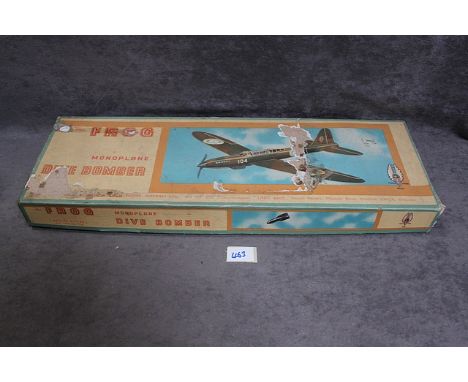 TRI-ANG Frog Mono plan dive bomber 1:72 scale model kit pre war 