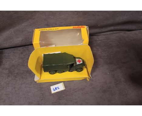 Solido (France) Diecast 40th Anniversary Of D-Day Dodge 6x6 USMD Diecast Vintage 1984 In Box
