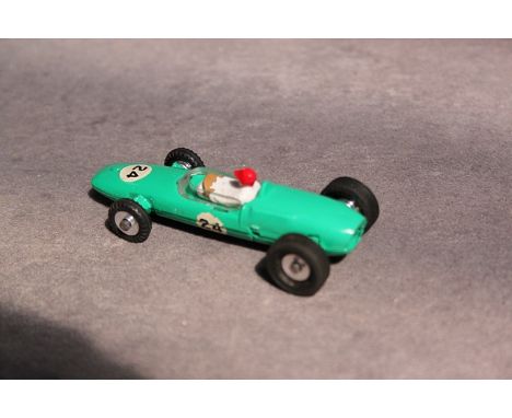 Dinky Toys Diecast #241 Lotus Racing Car White Driver With Red Helmet. RN #24 1962 - 1970 With Excellent Box 