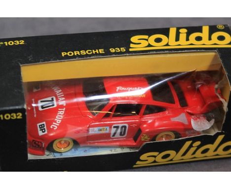 Solido Diecast Model #1032 Porsche 935 In Red With Box