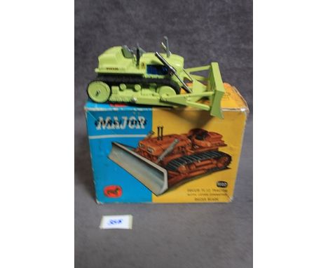 Corgi Diecast #1107 Euclid TC-12 Tractor With Level Operated Dozer Blade Mint Model with inner packaging In Good Box