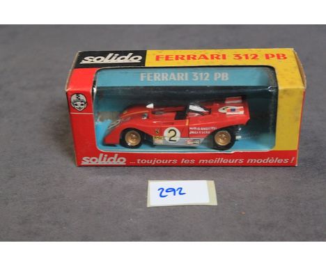 Solido Diecast Model #1Solido 194 Ferrari 312 PB Le Mans 1972  