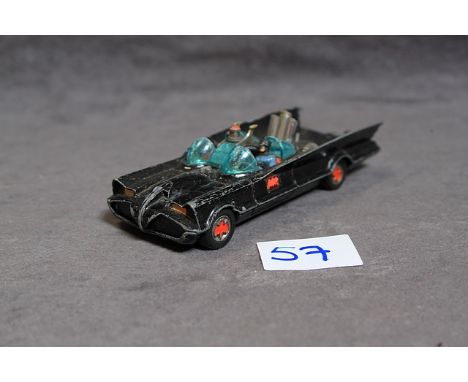Corgi Vintage 1966 1st Issue #267 Corgi Batmobile Toy In Played Condition All Corgi 267 Batmobiles Were Made At The Mettoy Pl
