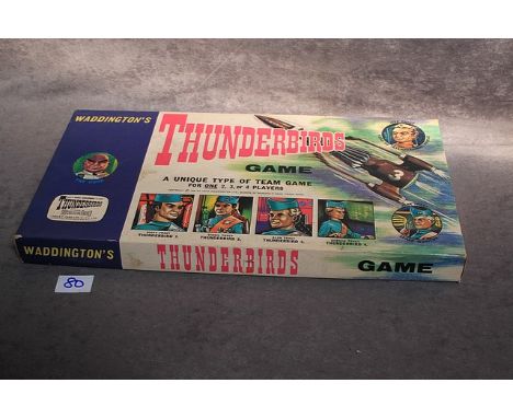 Waddingtons Vintage 1966 Thunderbirds Board Game Vintage Gerry Andersons Thunderbirds The Board Game 1966 By Waddingtons Rele