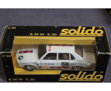 Solido Diecast Model #89 BMW 530 In White With Box
