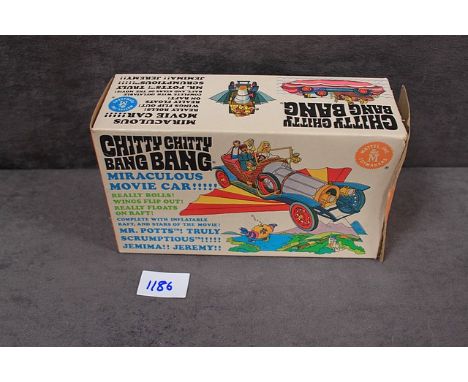 Very Rare Mattel Inc Toymakers Chitty Chitty Bang Bang Miraculous Moving Car in box (damage to one flap)