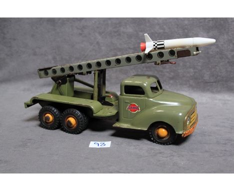 Gama Rocket Launching Truck - # 270 1960's German Tinplate no box