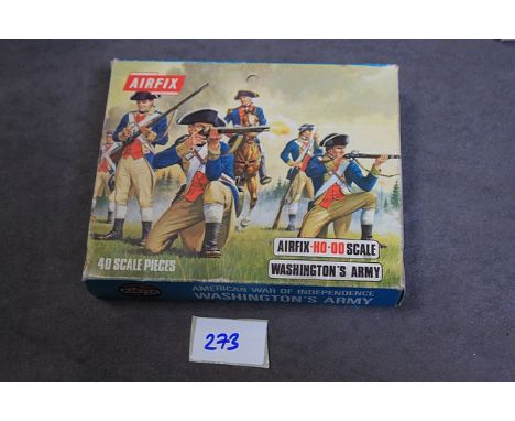 Airfix HO/OO Scale Washingtons Army American War Of Independence 40 Pieces Nicely Painted