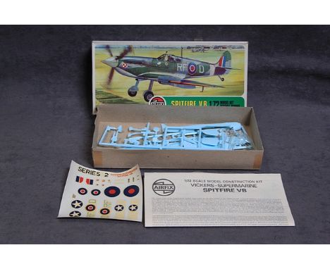 Airfix Spitfire VB 1/72 #02046-2 Series 2 Model Kit  More Soitfire V's were built than any other variant of this most famous 
