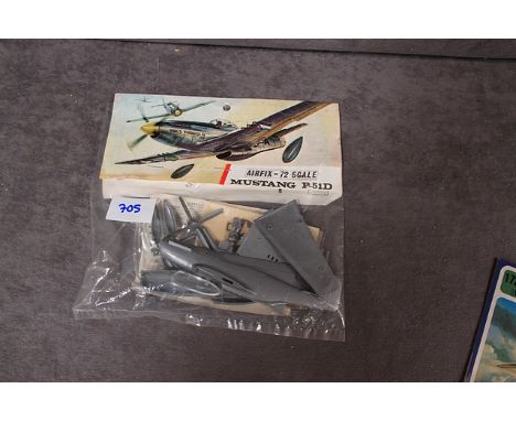 Airfix #98 1:72 Scale Mustang P-51D In Original Packaging 