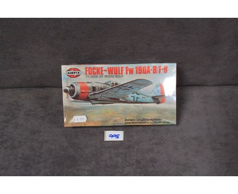 Airfix 1/72 scale model kit 9 02063 Series 2 Focke-Wulf Fw 190A-8/F-8  in box with original cellophane