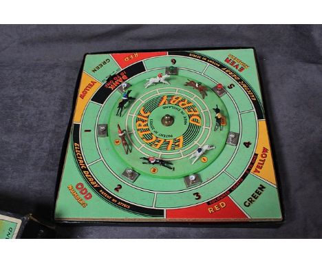 MERIT Electric Derby Pat No 377613- Made in England  VINTAGE 1960S ELECTRIC DERBY GAME RETRO HORSE RACING