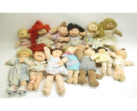 Large collection of Cabbage patch dolls (49 in 3 boxes) 
