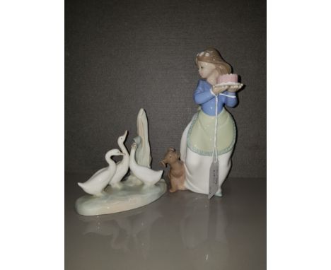 2 NAO FIGURES INC 1045 PUPPYS BIRTHDAY