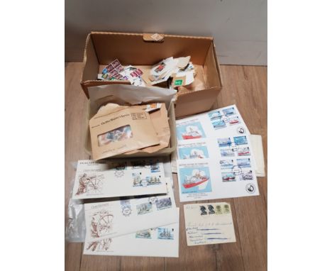 LARGE QUANTITY OF STAMPS AND FIRST DAY COVERS