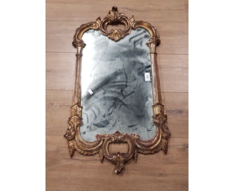 VINTAGE ORNATE FRAMED MIRROR