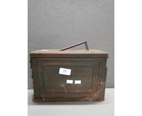 CAL 30ML AMMUNITION BOX