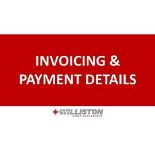 Invoicing & Payment Details