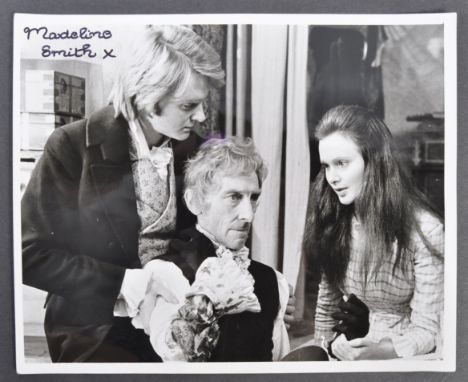 Hammer Horror - Frankenstein And The Monster From Hell (1974) - Madeline Smith - an original vintage 8x10" black and white fi