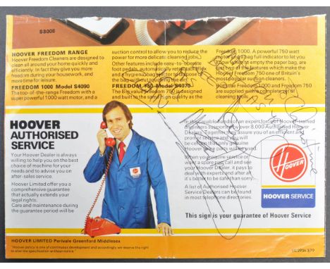 The Beatles - Paul McCartney - a good autographed magazine page for ' Hoover Service ', signed by McCartney with a wonderful 