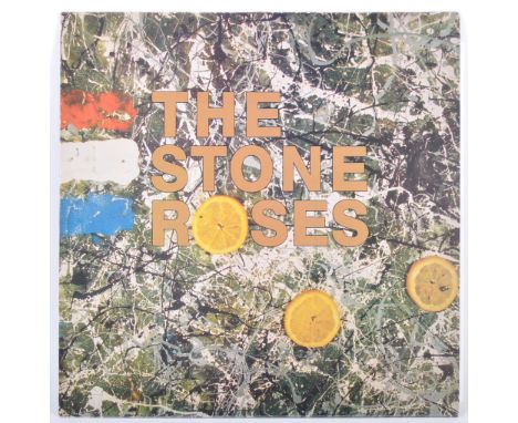 The Stone Roses - First studio album on orange marble vinyl - 1989 Release - A vinyl long play LP record album by Indie Rock 