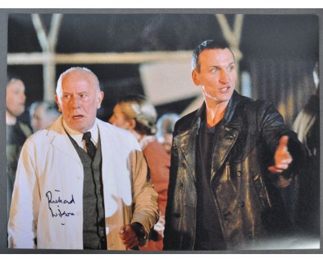 Doctor Who - Richard Wilson (Dr Constantine) - an impressive large autographed 16x12" colour photograph from the iconic BBC s