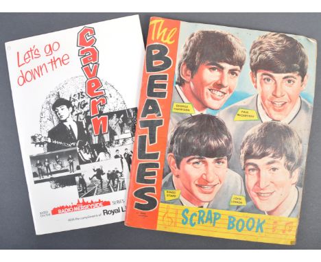 The Beatles - an original vintage 1960s Walt Howarth designed ' The Beatles Scrapbook ' album, filled with laid-in A&amp;BC B