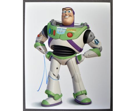 Tim Allen - Toy Story franchise - Buzz Lightyear - a superb autographed 8x10" colour photograph of Buzz Lightyear, signed nea
