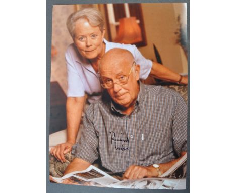 One Foot In The Grave - Richard Wilson (Victor Meldrew) - an impressive large 16x12" colour photograph from the iconic BBC Si