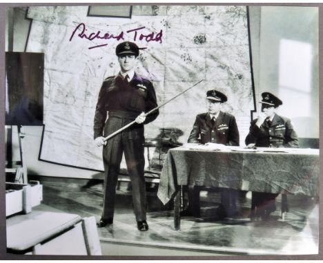 The Dam Busters - Richard Todd (1919-2009) - A good black and white photograph depicting a scene from ' The Dam Busters ' (19
